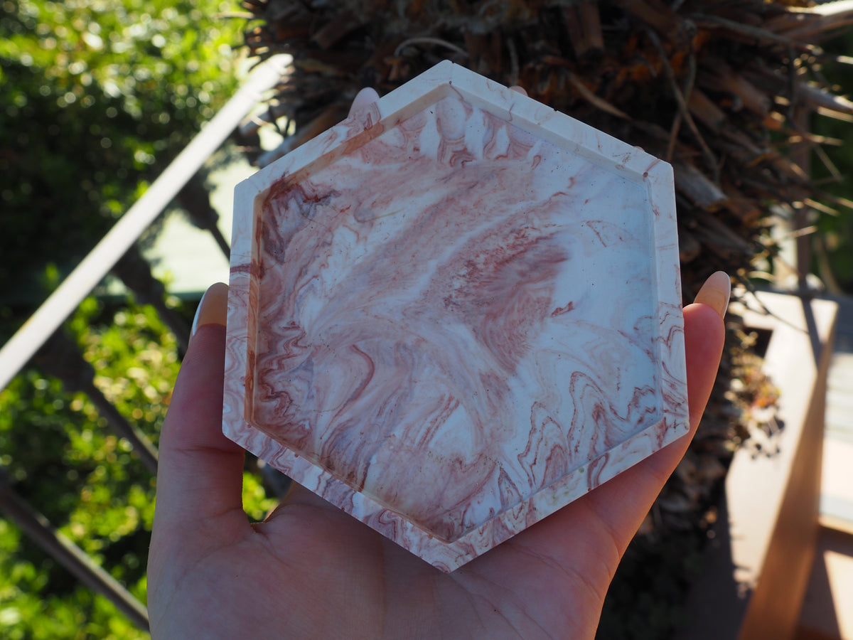Bandeja pequeña hexagonal 1