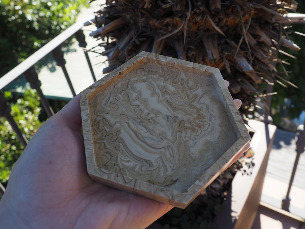 Bandeja pequeña hexagonal 3