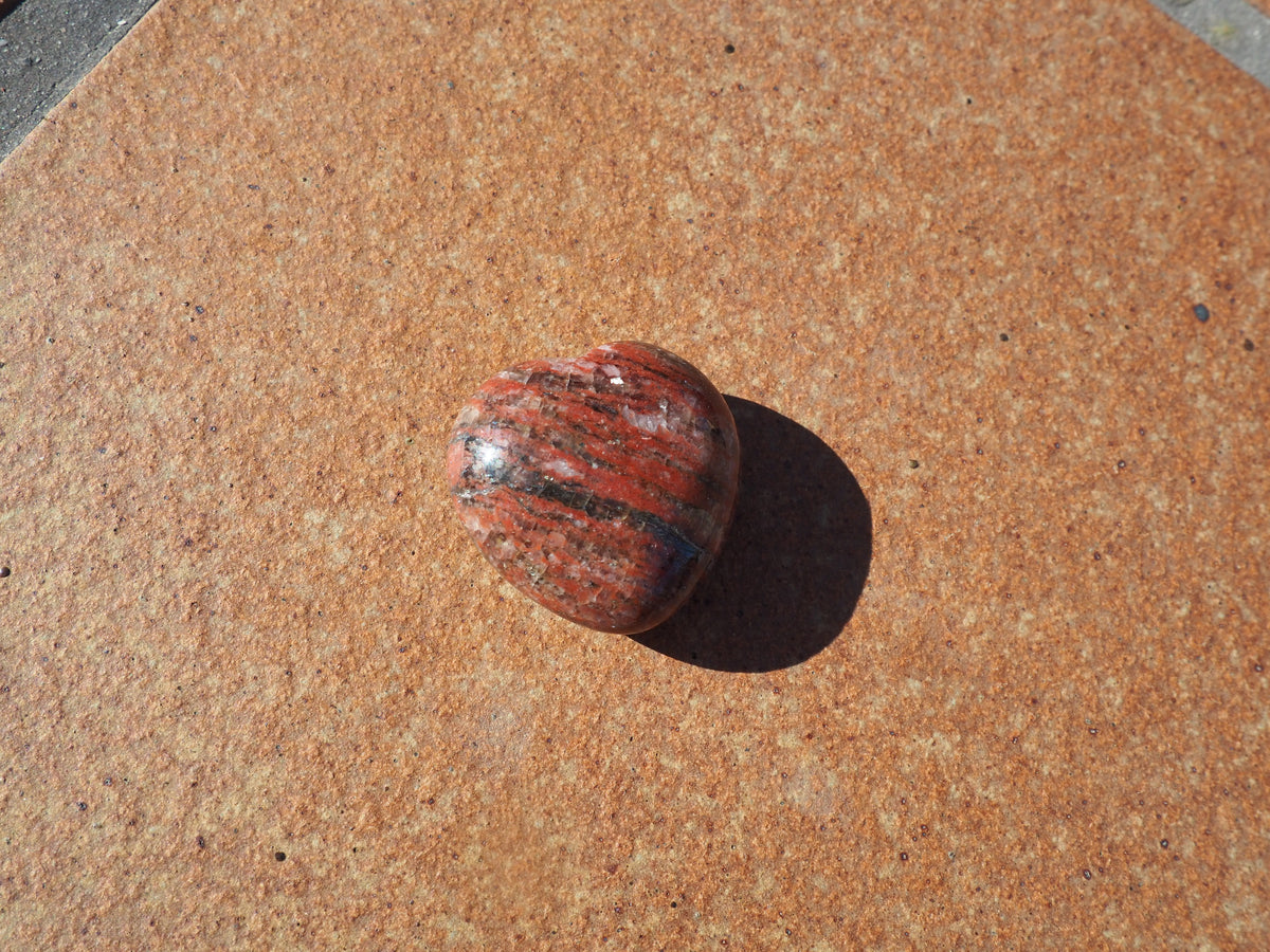 Corazón Jaspe Rojo